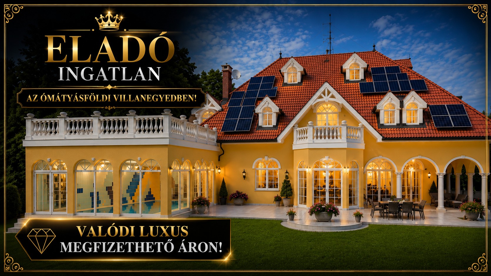 Eladó Luxus Ingatlan Ómátyásföld